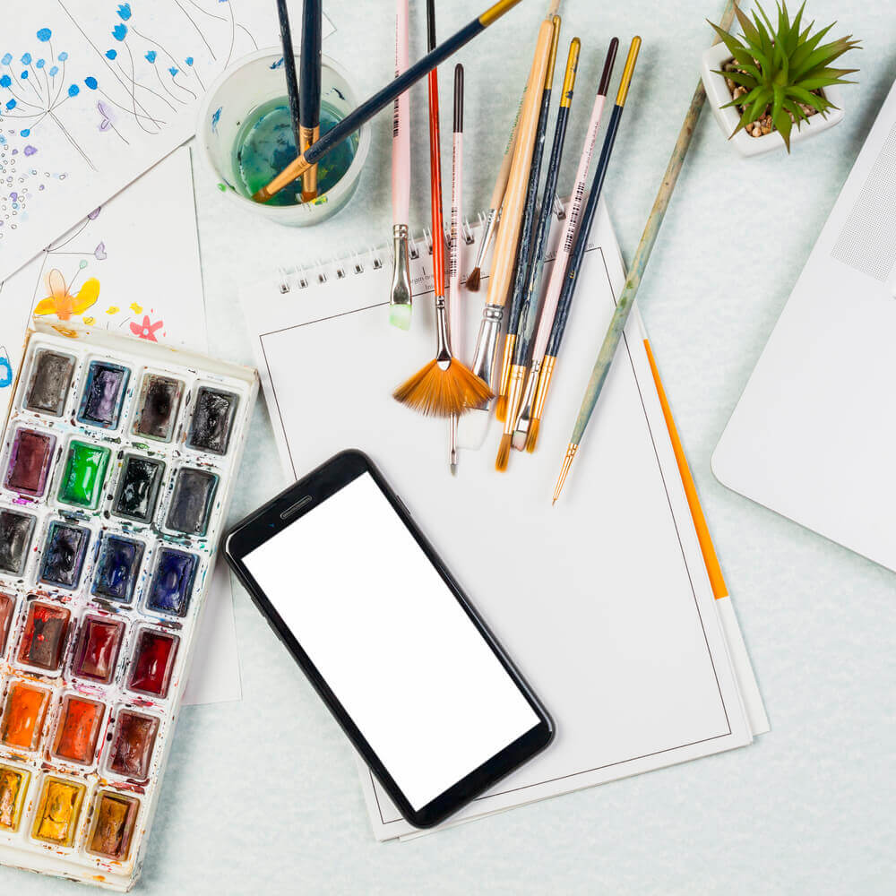 Easy craft ideas for kids, DIY art projects, Online painting classes, Sketching tutorials for beginners