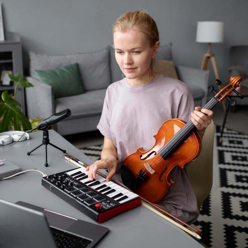 Learn & teach to play guitar, Piano, Singing, Drum, music lessons online 